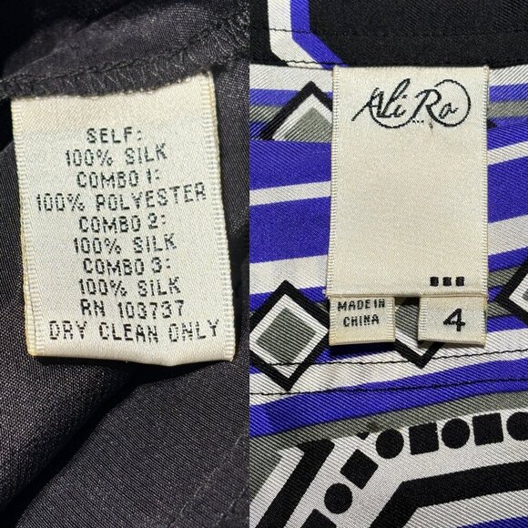 Ali Ro Silk Mini Dress - Picture 4 of 4